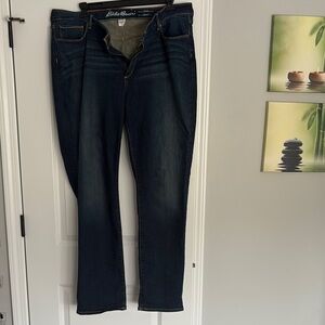 Eddie Bauer Curvy Straight Jeans
